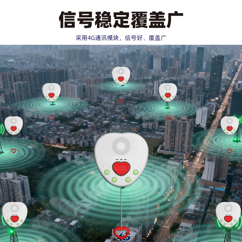 4G双向通话AI语音紧急呼叫器SOS-C06Y